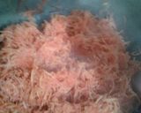A picture of step 1 of Carrot halwa.