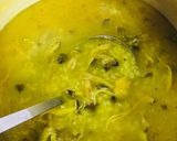 Hình bước làm 3 của món Cháo nấm mối
