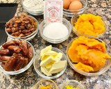 Foto del paso 1 de la receta: Galletas blandas con calabaza y batata