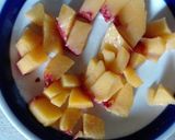 Foto del paso 2 de la receta: Mini cuadraditos integrales con durazno