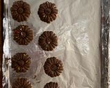 A picture of step 4 of Ragi Choco cookies.