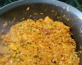 A picture of step 5 of Cabbage Dry Curry.