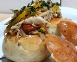 Foto del paso 4 de la receta: Pan Casero relleno