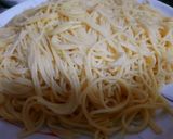 A picture of step 4 of Tikka spaghetti 🍝 😋.