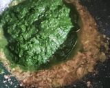 A picture of step 1 of No Fry Palak Paneer Kofta Curry.