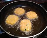 A picture of step 7 of Corn Vada.