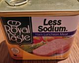 A picture of step 1 of Less Sodium Ham Luncheon Bread.