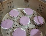 Foto langkah ke 6 dari resep Bolu Kukus Mekar Taro.