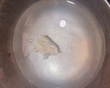 A picture of step 2 of Dahi bhalla.