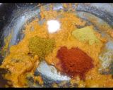 A picture of step 2 of Kadai Mushroom.