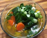 A picture of step 8 of Vegan Dinosaur Soup.