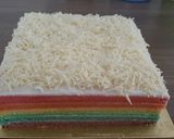 Foto langkah ke 6 dari resep 10. Rainbow Cake Putih Telur.