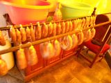 Chorizos de cerdo casero