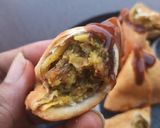 A picture of step 4 of Samosa.