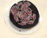 A picture of step 5 of A Gorgeous chocolate cake.
