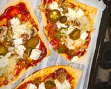 A picture of step 6 of Italian Cheesy Veggie Pizza.