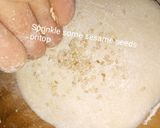 A picture of step 2 of Sesame mahamris #SnackRecipeContest.