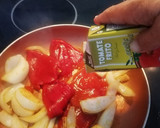 Foto del paso 5 de la receta: Setas empanadas en salsa de pimiento de piquillo