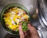 A picture of step 8 of Indori Poha.
