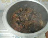 A picture of step 5 of Stewed Aliya (smoked beef).