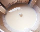 Une image de l'étape 1 de Gratin de pâte à la béchamel légère au jambon 😋.