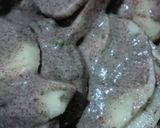 A picture of step 2 of Kuttu ke pakore.