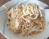 Foto del paso 3 de la receta: Espagueti con salsa blanca y pollo