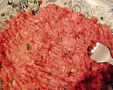 Foto del paso 1 de la receta: Hamburguesa de pollo con panceta