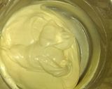 Foto del paso 1 de la receta: Mochis (pastelitos japonés de arroz glutinoso) relleno de mousse de crema catalana