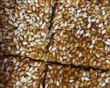 A picture of step 3 of Til Chikki.