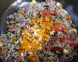 A picture of step 4 of Sprouted Pearl Millet Upma.