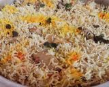 A picture of step 7 of Chicken Pualo Biryani 😋😍.