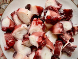 Ensalada de pulpo japonesa (Tako Su)