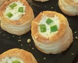 A picture of step 6 of Chicken Vol-Au-Vents.