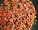 A picture of step 3 of Calamarata with Octopus Ragù.