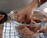 A picture of step 3 of Bourbon Laddoo.