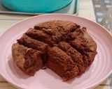 Foto langkah ke 7 dari resep Ogura Cake Choco Moist Ala Tintin Rayner.