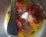A picture of step 3 of Meatball curry in coconut #ThemeChallenge.
