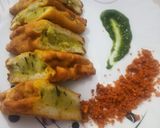 A picture of step 5 of Bread 🥖 pakoda.