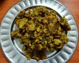 A picture of step 2 of Fish kochuri/Macher kochuri.