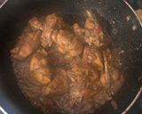 A picture of step 7 of Chicken biryani.