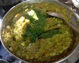 A picture of step 5 of Hariyali Pav Bhaji.