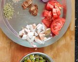 A picture of step 1 of மொச்சை குழம்பு.