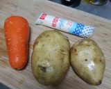 胡蘿蔔薯泥沙拉的食譜步驟1照片