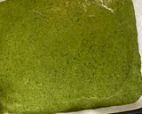 A picture of step 4 of Beetroot Spinach Roulade/ Pink & Green Roulade.