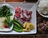 塔香蒜味雜食蠔菇粥的食譜步驟1照片