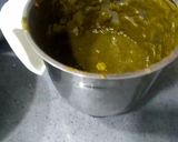 A picture of step 5 of Spinach Bhalle Curry.