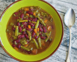 Foto del paso 4 de la receta: Caldo multi verduras con alubias rojas