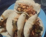 Foto del paso 6 de la receta: Tacos de huevo con chorizo a mi manera😍😍