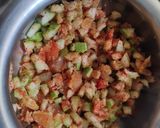 A picture of step 2 of Mango Pickle-Katkie Keri in Gujarati 😋.